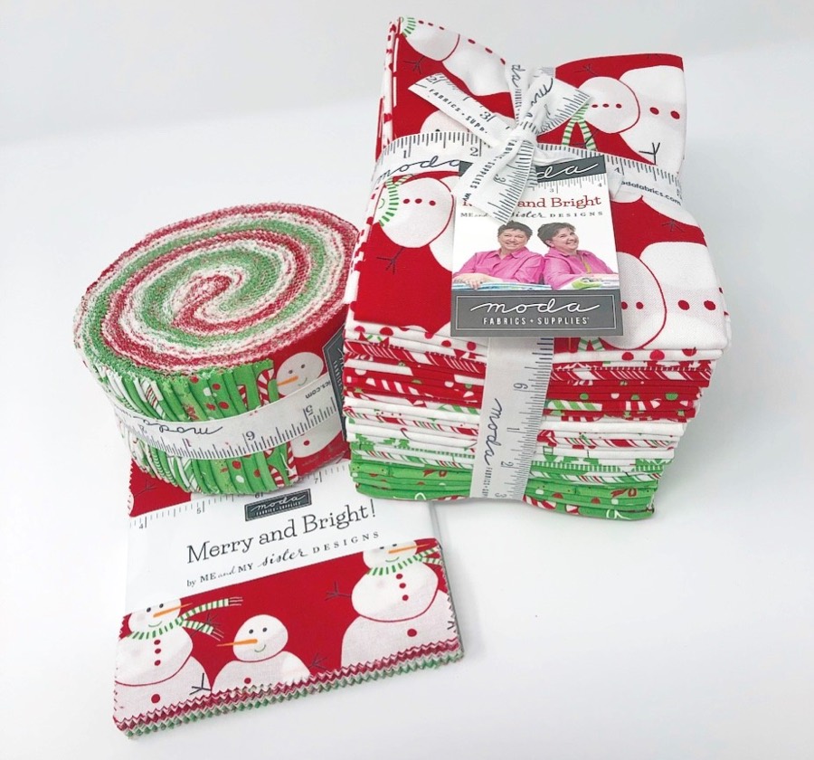 Merry and Bright Christmas Precuts